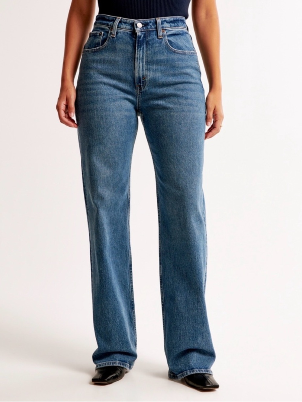 Abercrombie Curve Love High Rise 90s Relaxed Jean